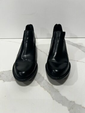 Born Black Leather Chukka Boots